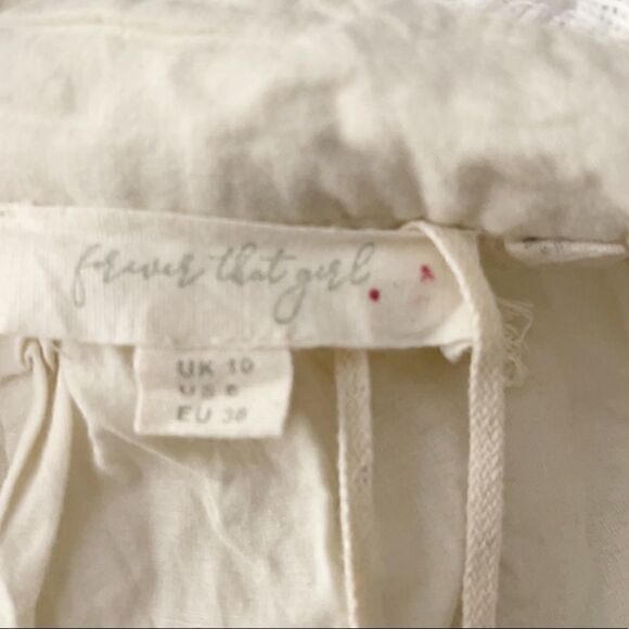 Anthropologie Forever That Girl Burnout Lace Maxi Skirt Size 6 - Picture 11 of 11